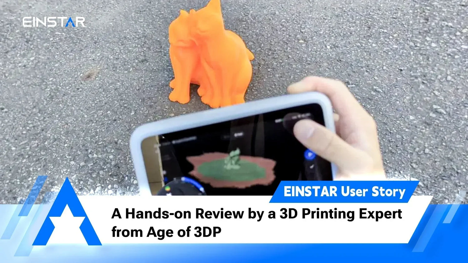 A Hands-on Review by a Tokyo University Graduate and 3D Printing Expert from Age of 3DP – All-in-One 3D Scanner EINSTAR VEGA!