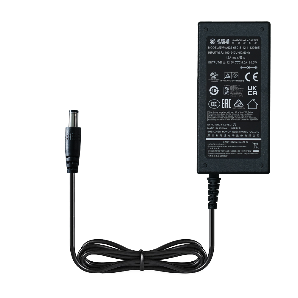 Power adapter for EINSTAR 3D scanner included in the box.