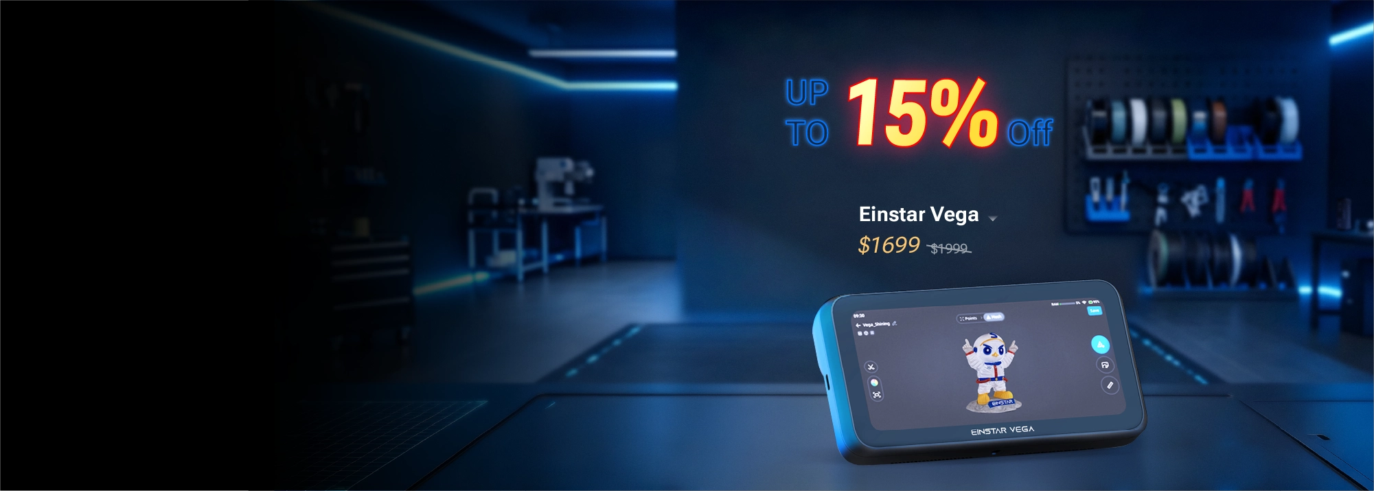 einstar vega 3d scanner