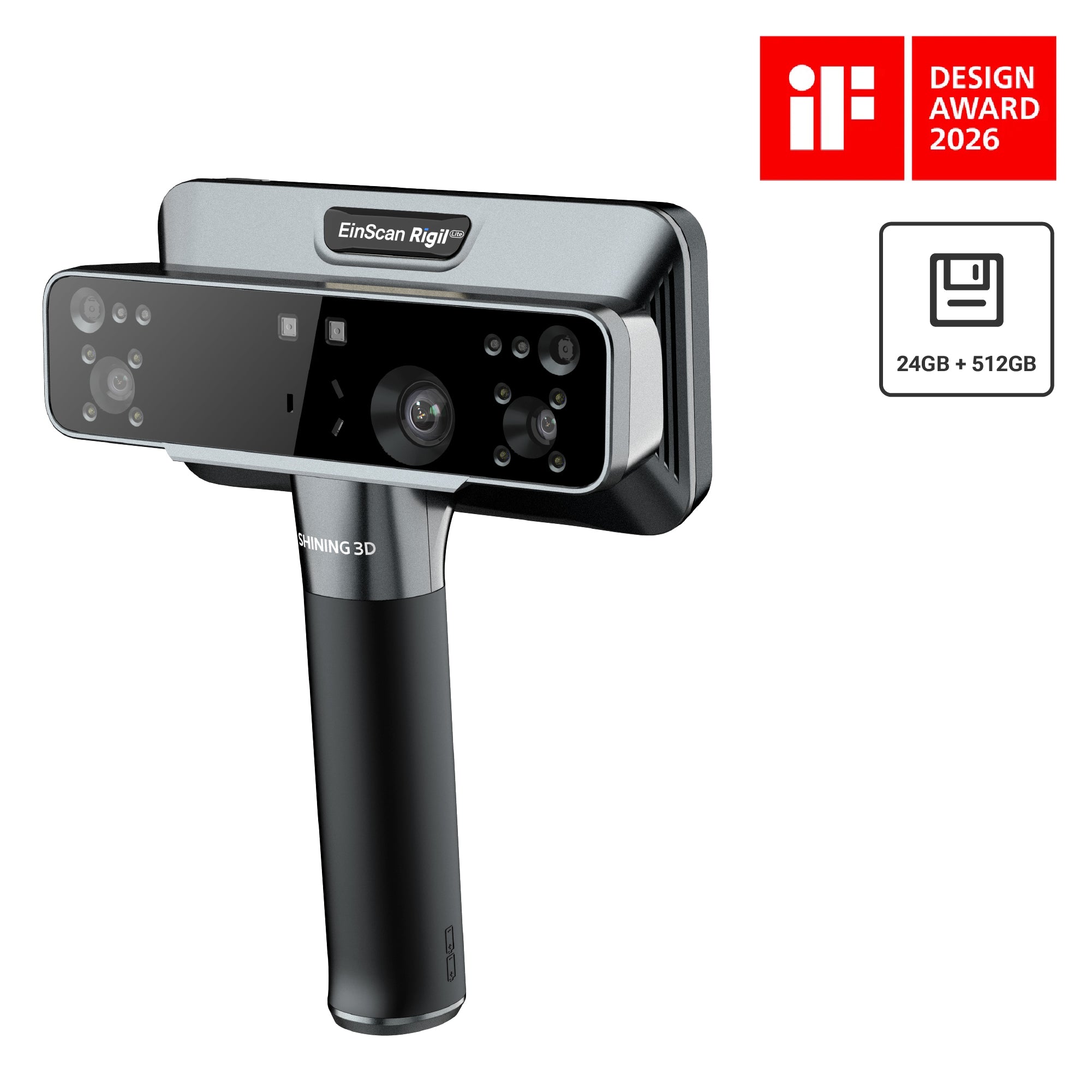 EinScan Rigil Lite | Lite to Start. Light to Create.